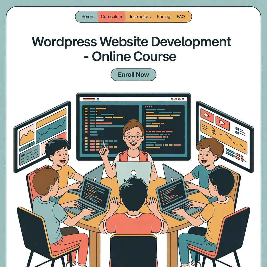 WordPress Website Development Online Live Course